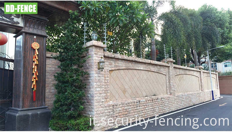 Sistema di allarme pulsato recinzione elettrica con anti -furto per la stazione ferroviaria dell'aeroporto della prigione agricola